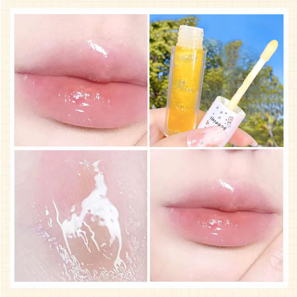 Bobeini Honey Lip Gloss and White Peach Oolong Soft Care Lip Balm | Feelsoswesat