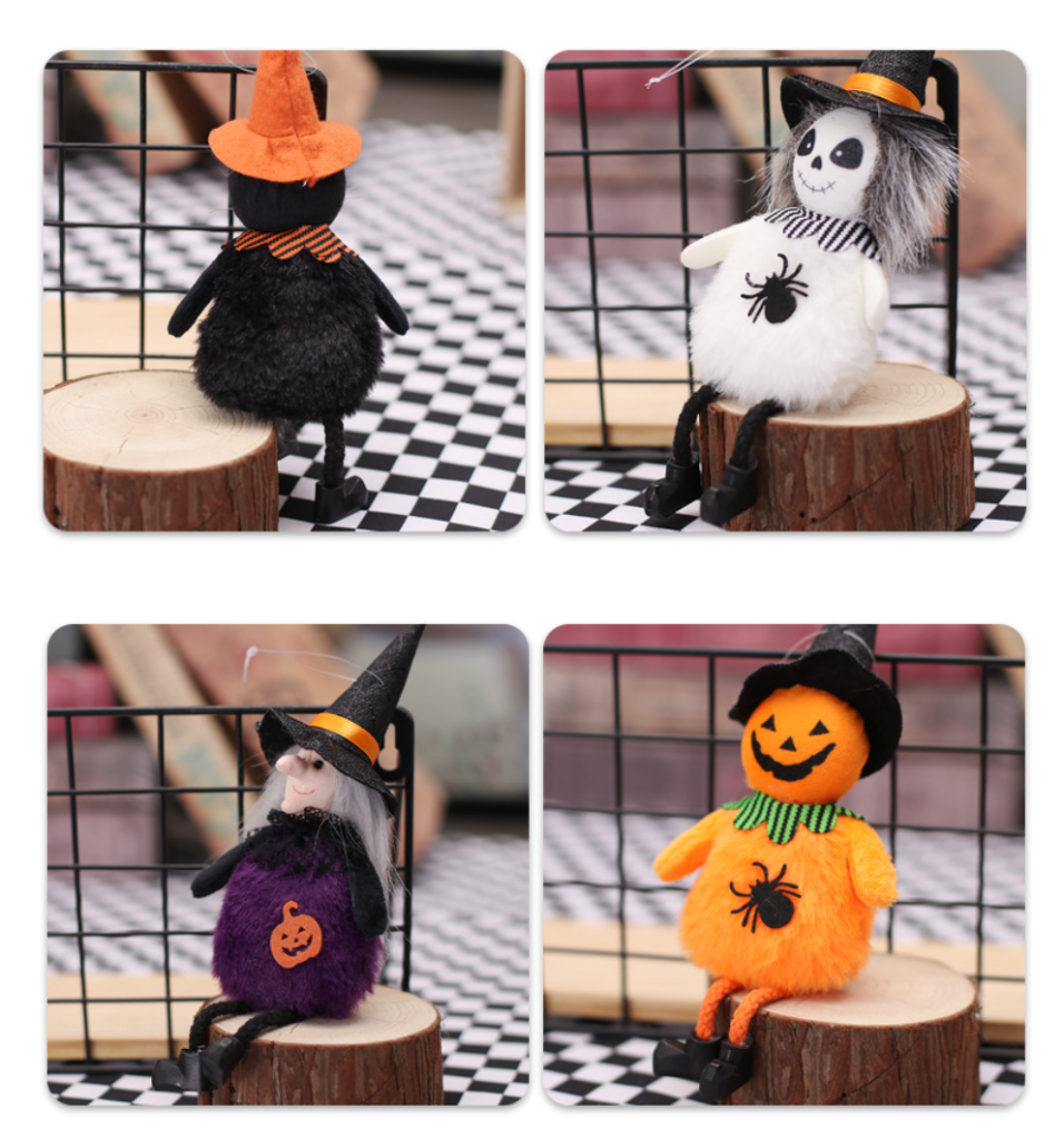 Pumpkin 、Witch、Honkey 、Black Cat